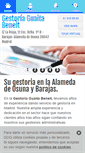 Mobile Screenshot of gestoriabarajas.com